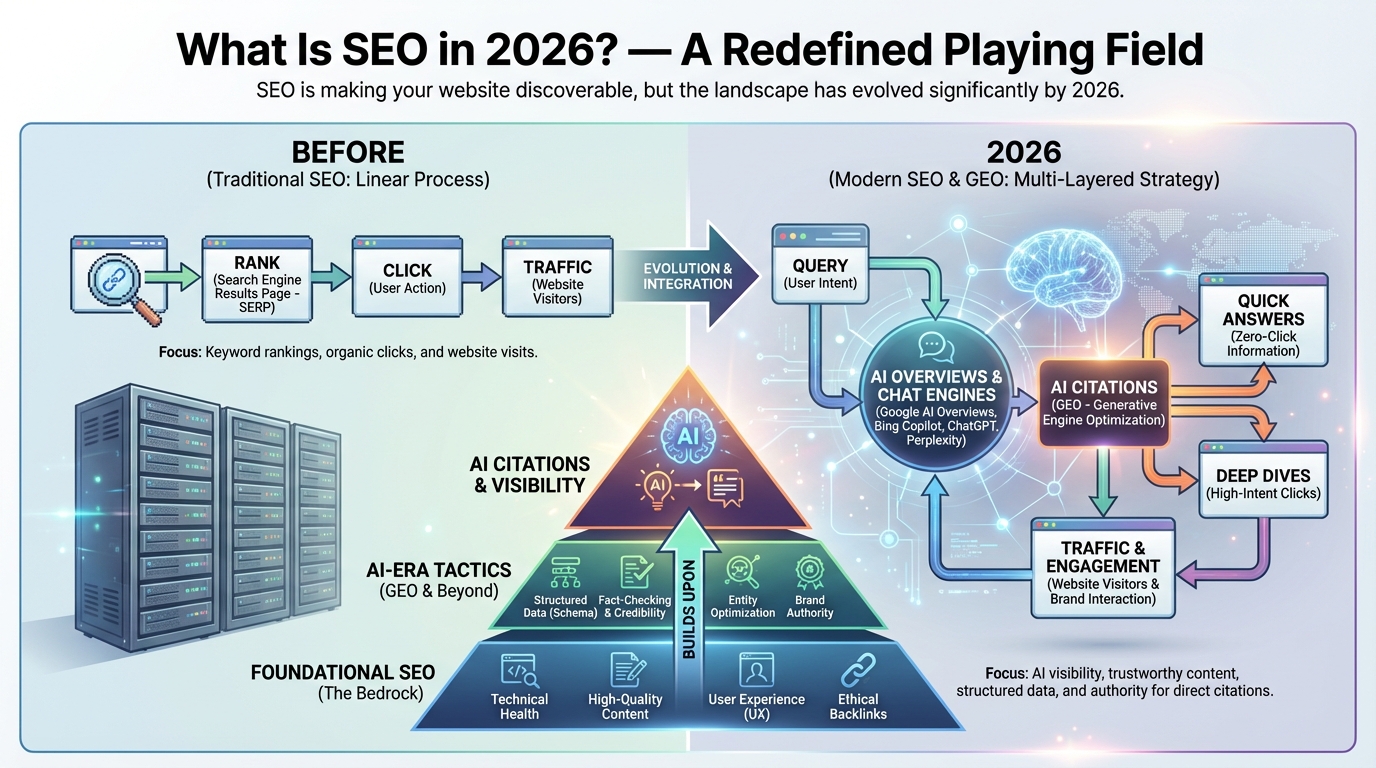 What Is SEO in 2026? — A Redefined Playing Field